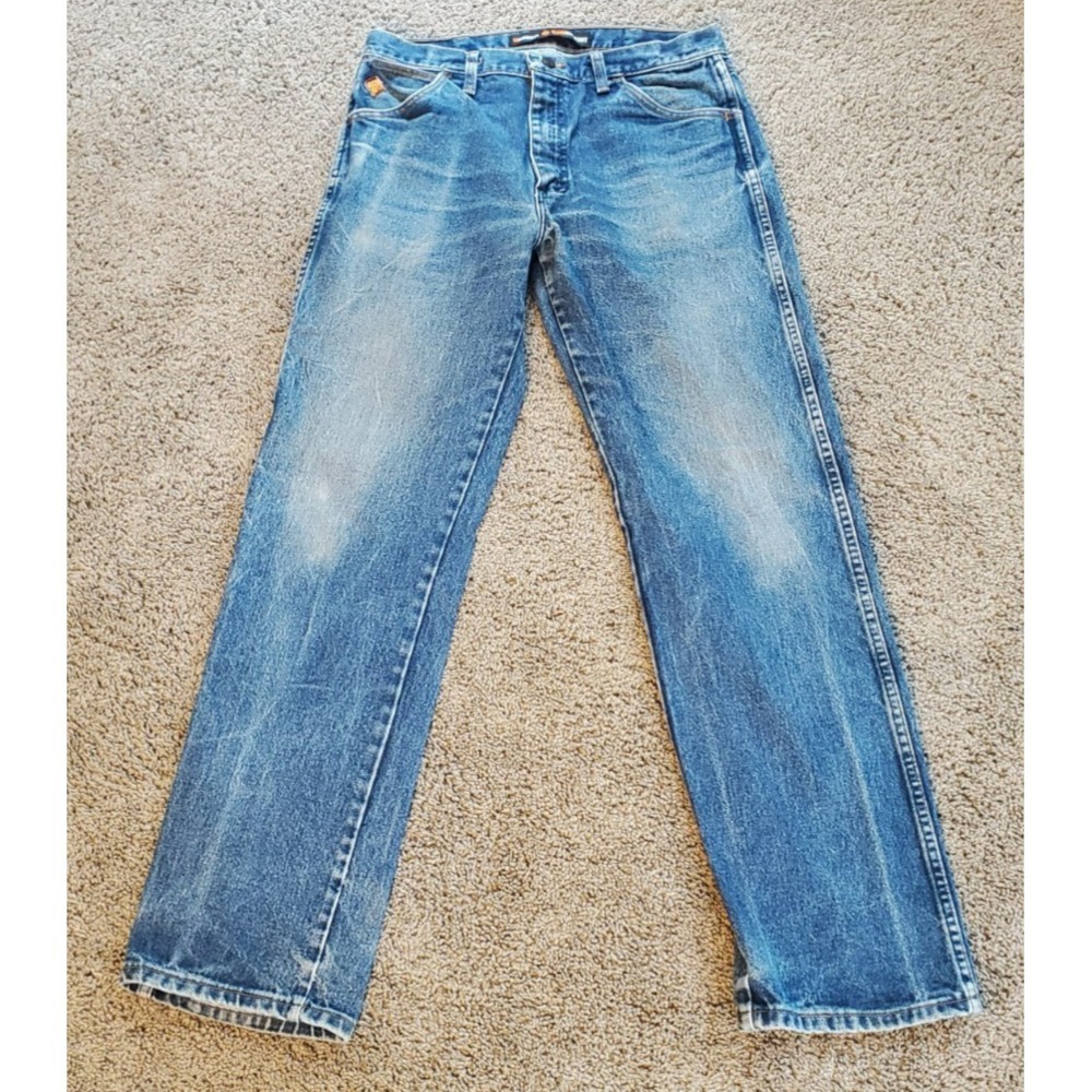 Wrangler FR Men's 32X34 Jeans 13 Original Flame Resistant Cat 2 2112 FR13MWZ